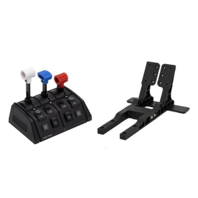 VKBSIM GNX THQ+MFH GNX-THQ VKB Flight SIM Throttle Quadrant Module w/ MFH Holder