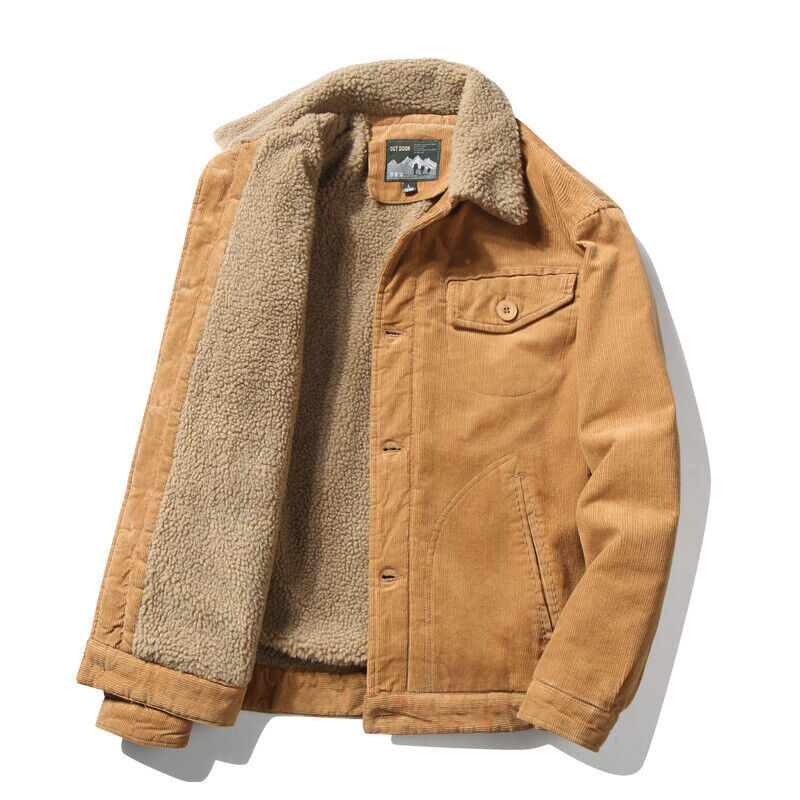 fleece lined winter coat