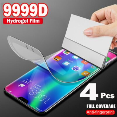 4X Hydrogel Film Screen Protector For Huawei P30 Pro P20 P10 P50 P Smart Z 2019