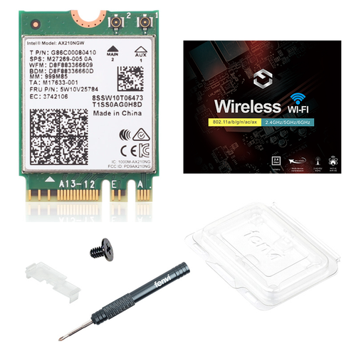 2.4g/5g/6ghz Wi-Fi 6E Desktop Kit Adapter Bluetooth 5.2 3000Mbps PCIE wifi Card