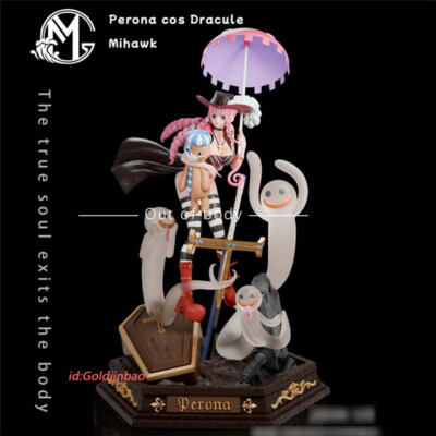 GM Studio One Piece Perona Resin Statue Cos Dracule Mihawk Model Pre-order H40cm