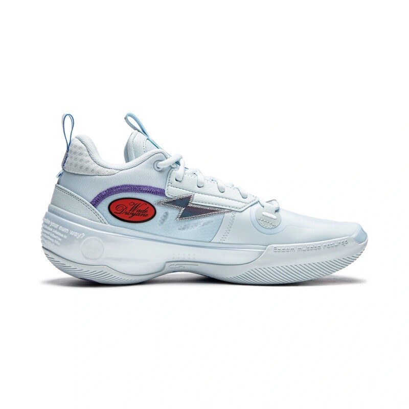 Pre-owned Li-ning Way Of Wade 10 Cold Ice Men's Basketball Shoes Abas083-16