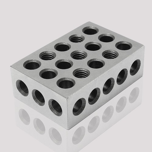 2PCS Gauge Blocks Matched Blocks 23 Holes Machinist 0.0001" Precision