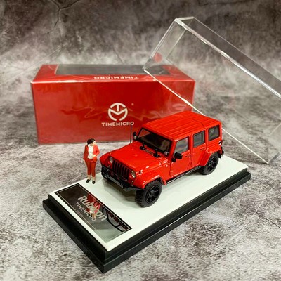 Time Micro 1:64 Model Car Refitting Alloy Die-Cast Vehicle-Jeep Wrangler Rubicon
