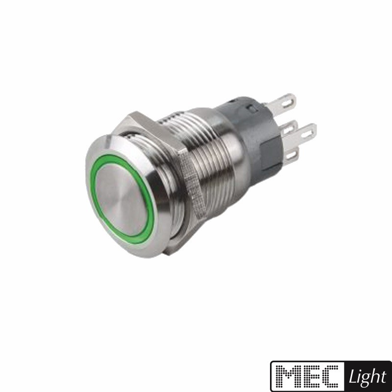 Vandalismus-Taster / Bouton De Commande Lumineux Vandal-Schalter On / ÃTeint