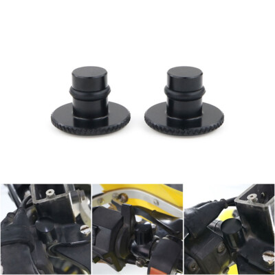 Mirror Blanking Plugs Screws Fit For Kawasaki Vulcan VN900 Classic 2006 Onward