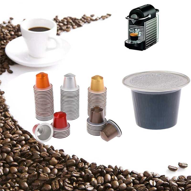 10pcs Nespresso Coffee Capsules Cup With Rubber Ring and Sea