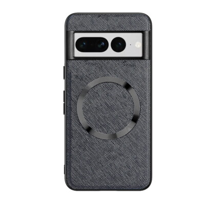 Handyhülle Für Google Pixel 7 Pro / 6 Pro PU Leder Für Magsafe Hybrid Case Cover