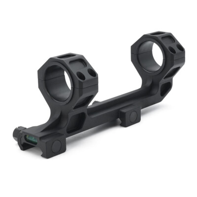30MM Aluminum 1.54 inch Height Tube Rifle Scope Mount w/ Built-in level Hunting