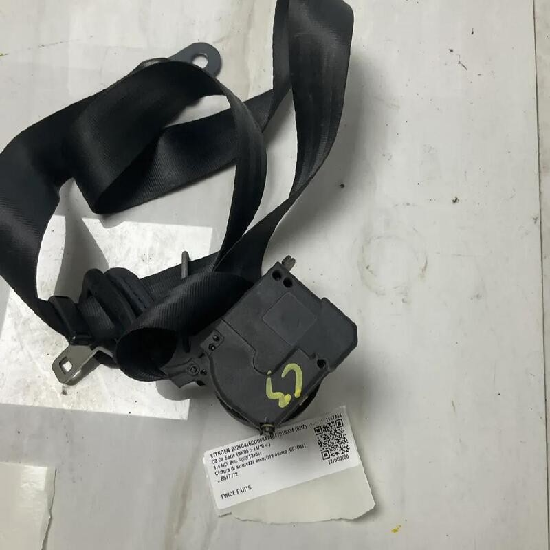 8974QS CINTURA DI SICUREZZA ANTERIORE DESTRO CITROEN C3 2A SERIE (09/05>11/10<)