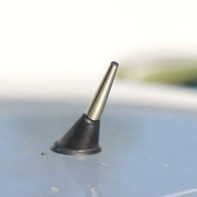 Alu Auto Design Mini Antenne Kurzstabantenne Dachantenne chrom G1 6 cm universal