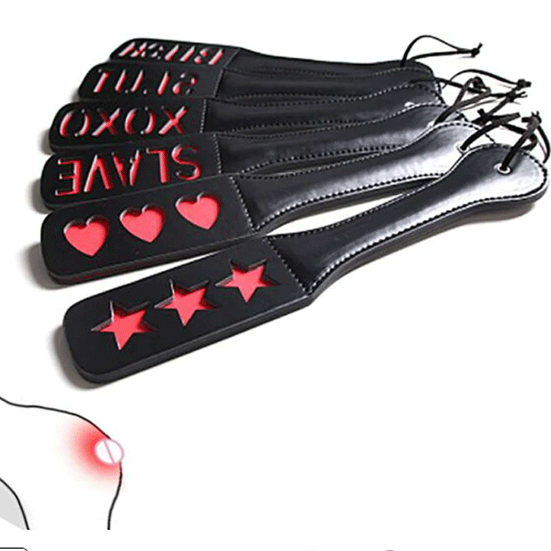 Spanking Paddle Whip Flogger Bondage Cuffs Cosplay Slave BDSM Sex Toy For  Couple