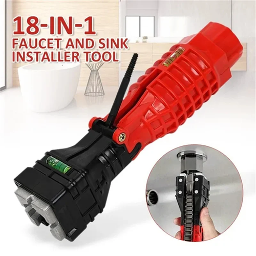 Faucet and Sink Installer Plumbing Tools for Toilet Bowl Sink Bathroom Kitchen