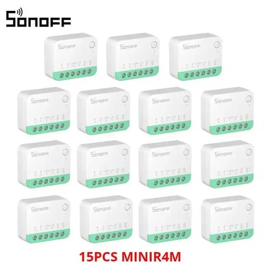 SONOFF MINIR4M Matter Extreme WiFi Smart Switch Detach Relay Scene Breaker eWeLi