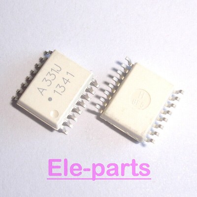 2 PCS ACPL-331J-500E SOP-16 ACPL-331J-500 A331J Gate Driver Optocoupler IC Chip 