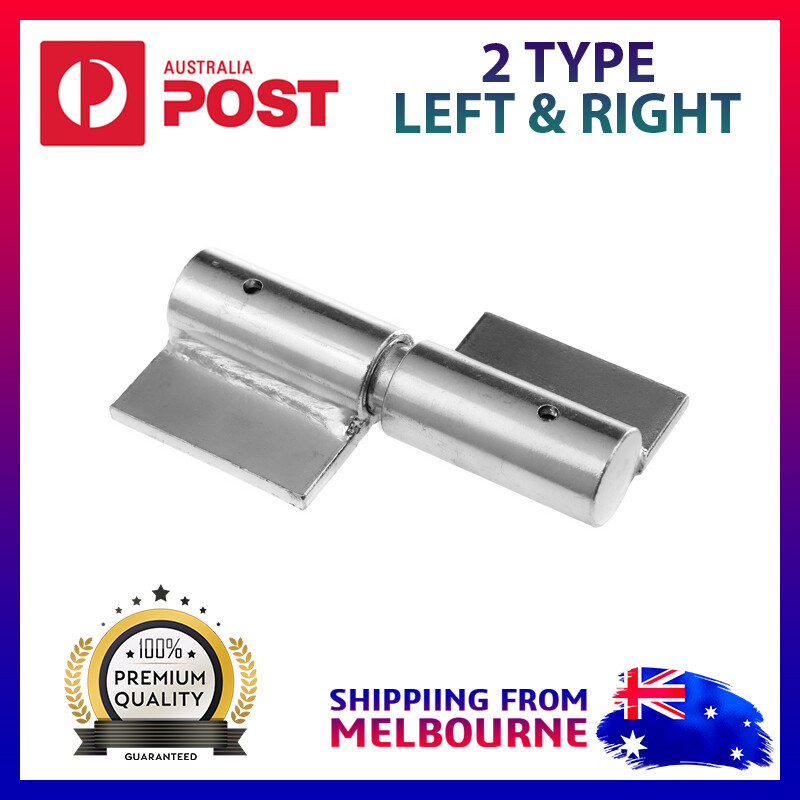 Steel Gate Hinge Weld On Heavy Duty Ball Bearing Hinges Left & Right Zinc Plated