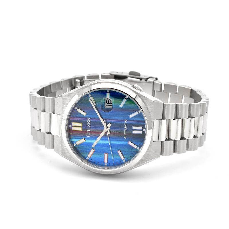 Pre-owned Citizen Tsuyosa Collection 2024 Limited Model Nj0151-53w Automatic Watch 40mm