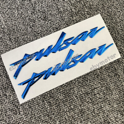 Motorcycle 3D Emblem Decals for PULSAR Fuel Tank Bike Badge Racing Soft Stickers