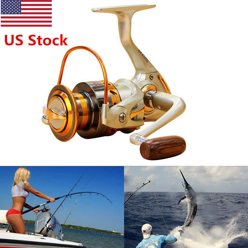 Left / Right Interchangeable 12BB Ball Bearing Saltwater Fishing  Reel