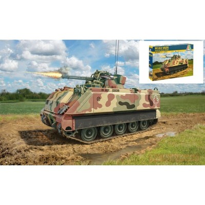 ITALERI IT6560 M163 VADS VULCAN AIR DEFENCE SYSTEM KIT 1:35 MODELLINO MODEL comp