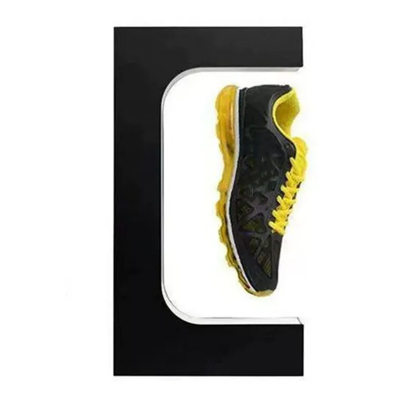 220 Magnetic 360 Rotation Display Stand Levitation LED Floating Shoes Sneaker St