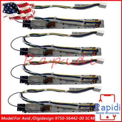 4PCS Avid / Digidesign 9750-56442-00 Channel Fader For SC48, 003, C24 With Wire