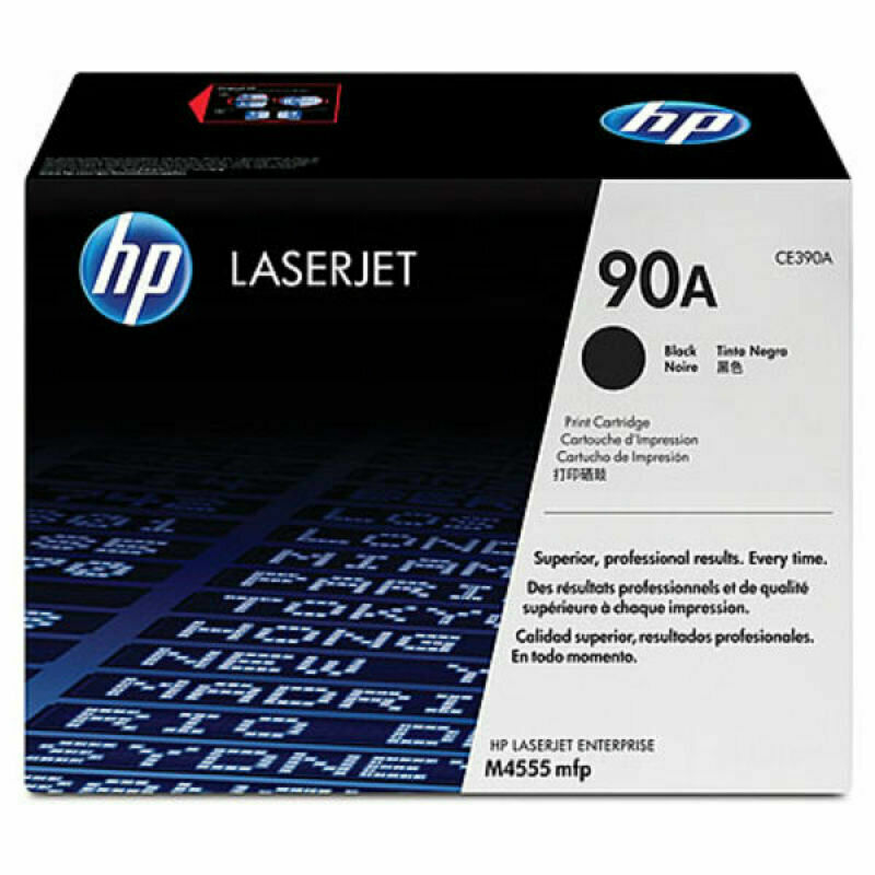 HP CE390A (90A) Black Original OEM Laserjet Toner Cartridge VAT Invoice