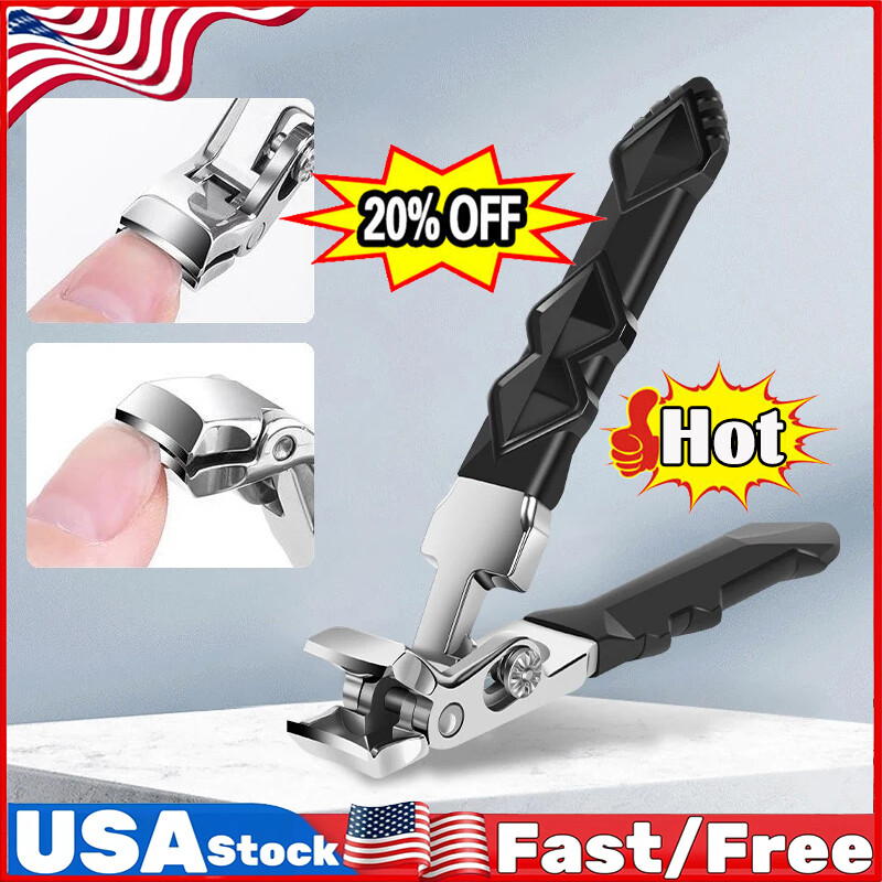 Extra Large Toe Nail Clippers For Thick Nails Heavy Duty Stainless Professional