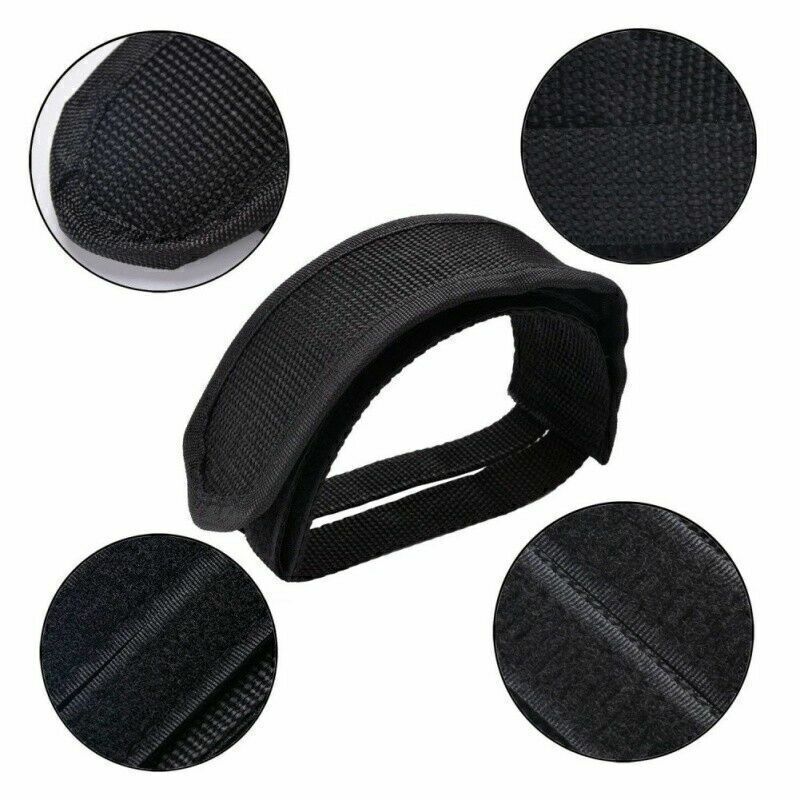 Durable Bicycle Foot Pedal Feet Anti-slip Fixed Black Straps Belt For MTB Bike