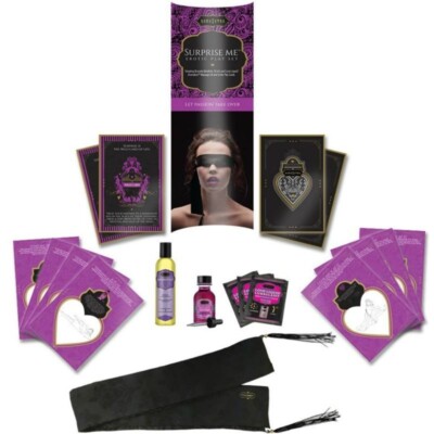 SURPRISE ME EROTIC PLAYSET MASSAGE OIL - KAMASUTRA COSMETICS