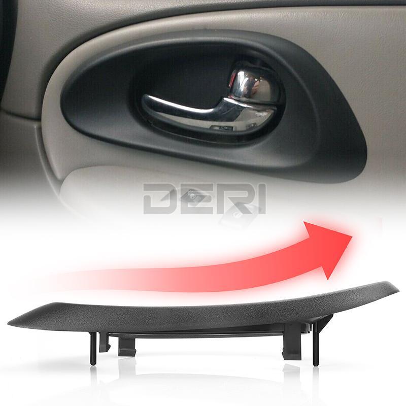 Inside Interior Door Handle Bezel Front+Rear Set for 02-09 Chevrolet Trailblazer