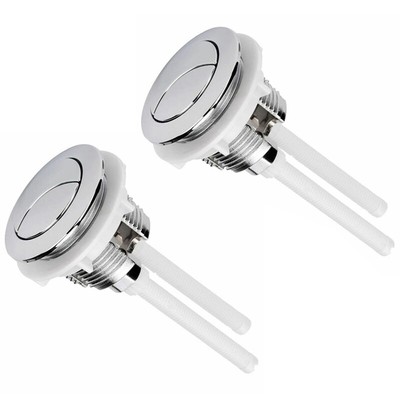2PCS Toilet Flush Button Replaces 38mm -Button Switch Round Button Toilet2792