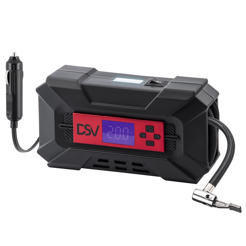 Tire Inflator12v Dc 150psi Pump With Digital Pressure Gau