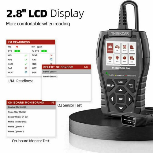 Automotive Car OBD2 Scanner OBDII Code Reader Check Engine Fault Diagnostic Tool