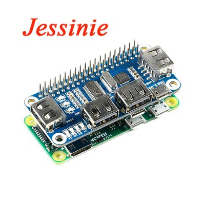 Raspberry Pi USB to Ethernet Network HUB Splitter RJ45 4B/3B+/Zero W