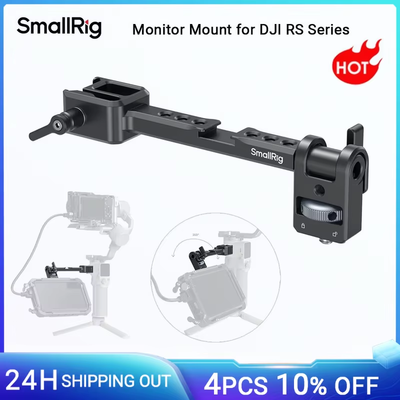 Adjustable Camera Monitor Mount for DJI RS 3/RS 3 Pro/RS 3 Mini/RS 4 Mini Stabil