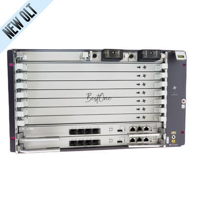 NEW HUAWEI GPON OLT MA5800 X7 19 inch 2×MPLB 4×10GE Uplink 2×DC Without PON Card