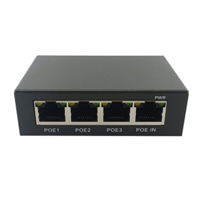 4 Port Gigabit POE Extender 100/1000M  Switch Extender IEEE802.3Af/2829