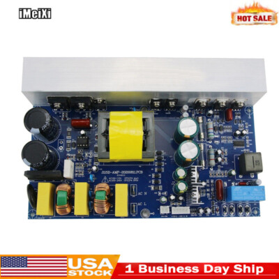 US 1000W Class D Power Amplifier Board Mono Power Amp w/ Switching Power Supply