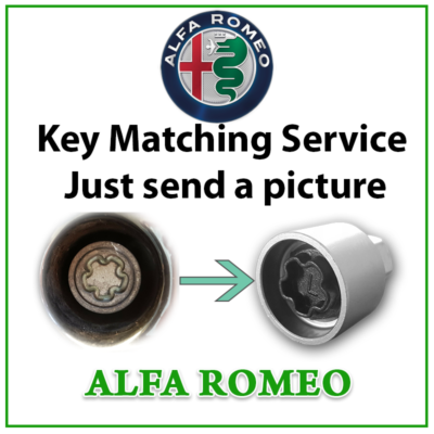 Alfa romeo locking wheel nut key deals