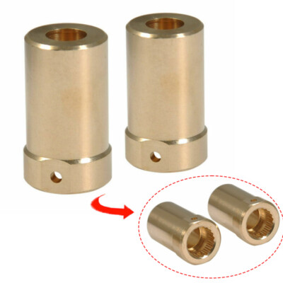 2X Rear Axle Knuckles Cup Brass Weights For Axial Wraith 90018 1/10 RC Crawler