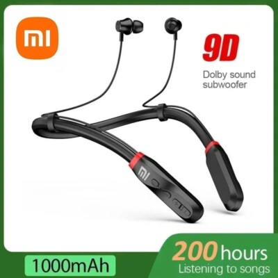Xiaomi Wireless Earphones 200 Hour Play Neckband Bluetooth 5.1 Headphones lowest