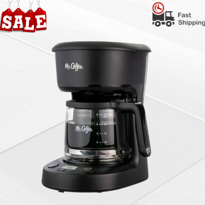 ☕ Mr. Coffee 5-Cup Programmable Coffee Maker☕25 oz. Mini