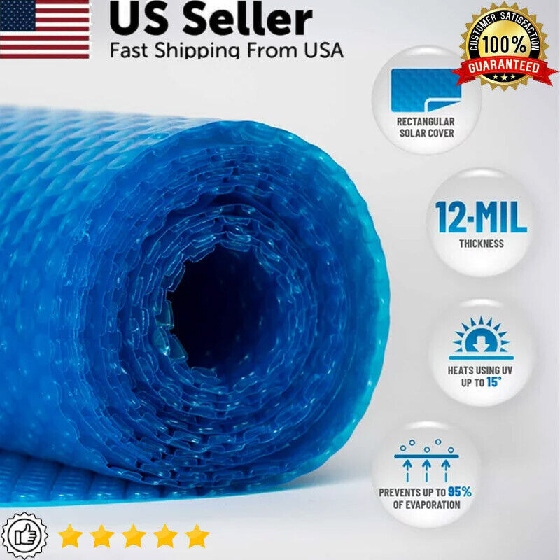 Hot Tubs Solar Blanket Rectangular Spa Cover UV-Resistant