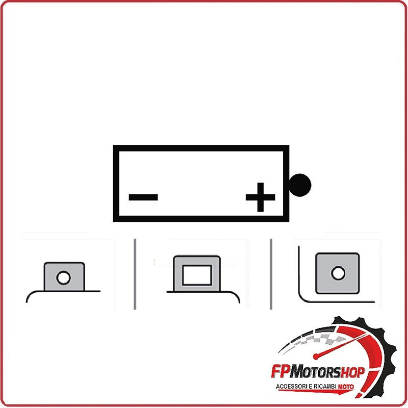 BATTERIA PER MOTO QUAD OKYAMI OB16CL-B YB16CL-B 12V 19AH 175X100X175MM