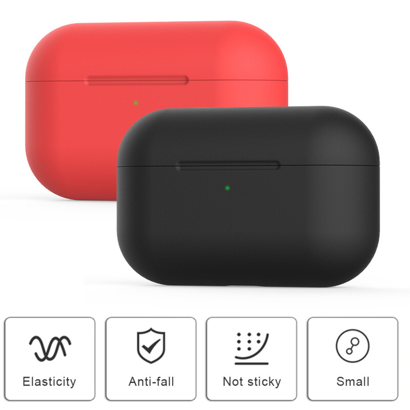 For Apple Airpods Pro 3 Case Silicone Shockproof Protective Cover With Keychain