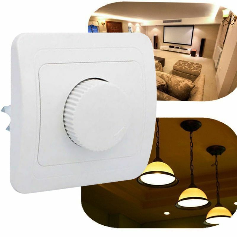LED Dimmer Drehdimmer Schalter Unterputz Aufputz Für