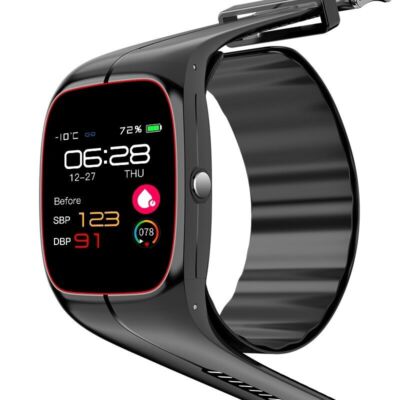 Air Pump Blood Pressure Monitor Medical Grade Smartwatch Heart Rate Monitor
