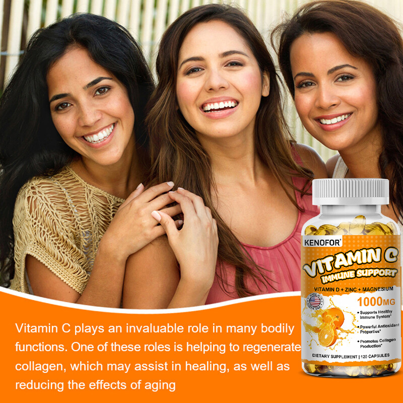 Vitamin C 1000mg, VITAMIN D + ZINC + MAGNESIUM iMMUNE SUPPORT Vit Supplements