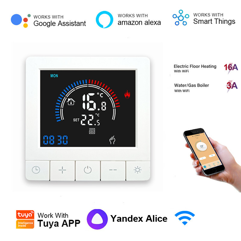 Warm Floor Gas Boiler Digital Temperature